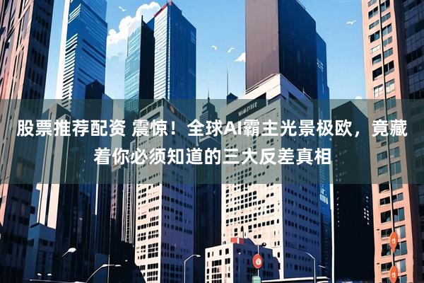 股票推荐配资 震惊！全球AI霸主光景极欧，竟藏着你必须知道的三大反差真相